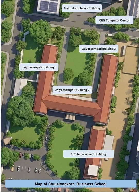 Chulalongkorn Business School Building Map